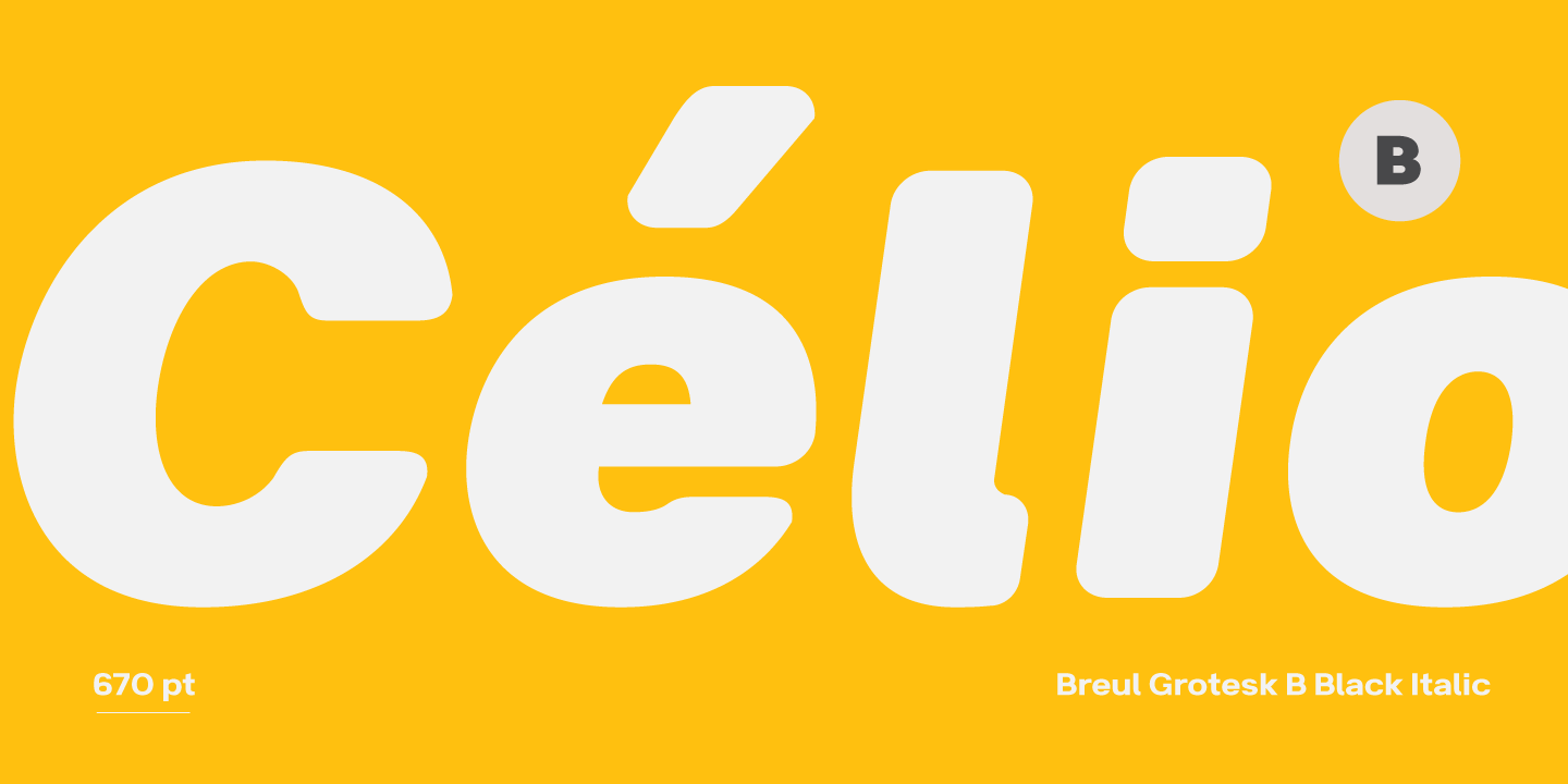 Przykład czcionki Breul Grotesk A Semi Light Italic